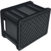 POJEMNIK MAGAZYNOWY 400x300x320 CZARNY ZESTAW 48 SZT