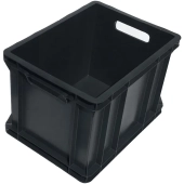 POJEMNIK MAGAZYNOWY 400x300x320 CZARNY