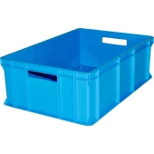 POJEMNIK PLASTIKOWY 600x400x200 NIEBIESKI