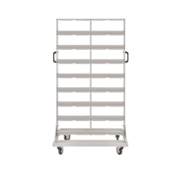 REGAŁ WARSZTATOWY JEZDNY RJ 00080 Z POJEMNIKAMI