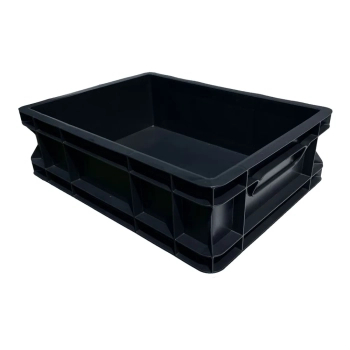 POJEMNIK MAGAZYNOWY 400x300x120 CZARNY