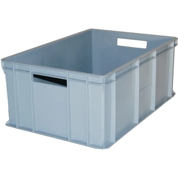 POJEMNIK PLASTIKOWY 600x400x240 SZARY