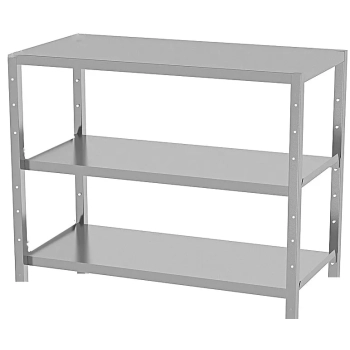 REGAŁ METALOWY 100X135X60 3 PÓŁKI