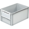 POJEMNIK 600X400X270 Z OKNEM INSPEKCYJNYM ZAMYKANYM