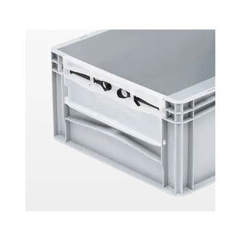 REGAŁ Z POJEMNIKAMI 600X400X220 ZAMYKANE OKNO