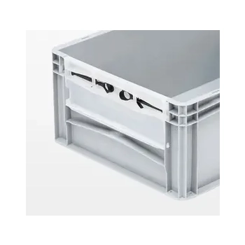 POJEMNIK 600X400X220 Z OKNEM INSPEKCYJNYM ZAMYKANYM