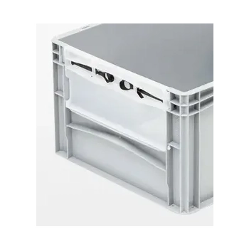 POJEMNIK 600X400X270 Z OKNEM INSPEKCYJNYM ZAMYKANYM