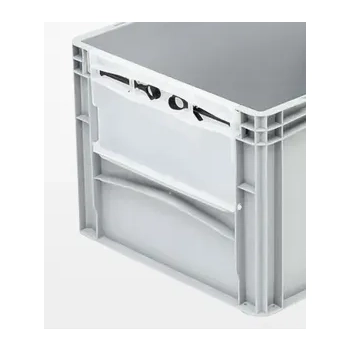 POJEMNIK 600X400X320 Z OKNEM INSPEKCYJNYM ZAMYKANYM