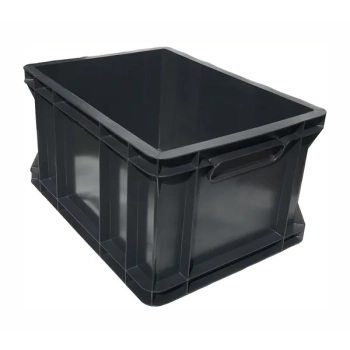 POJEMNIK MAGAZYNOWY 400x300x120 CZARNY 136 SZTUK